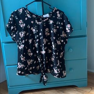 Sienna sky floral short sleeve